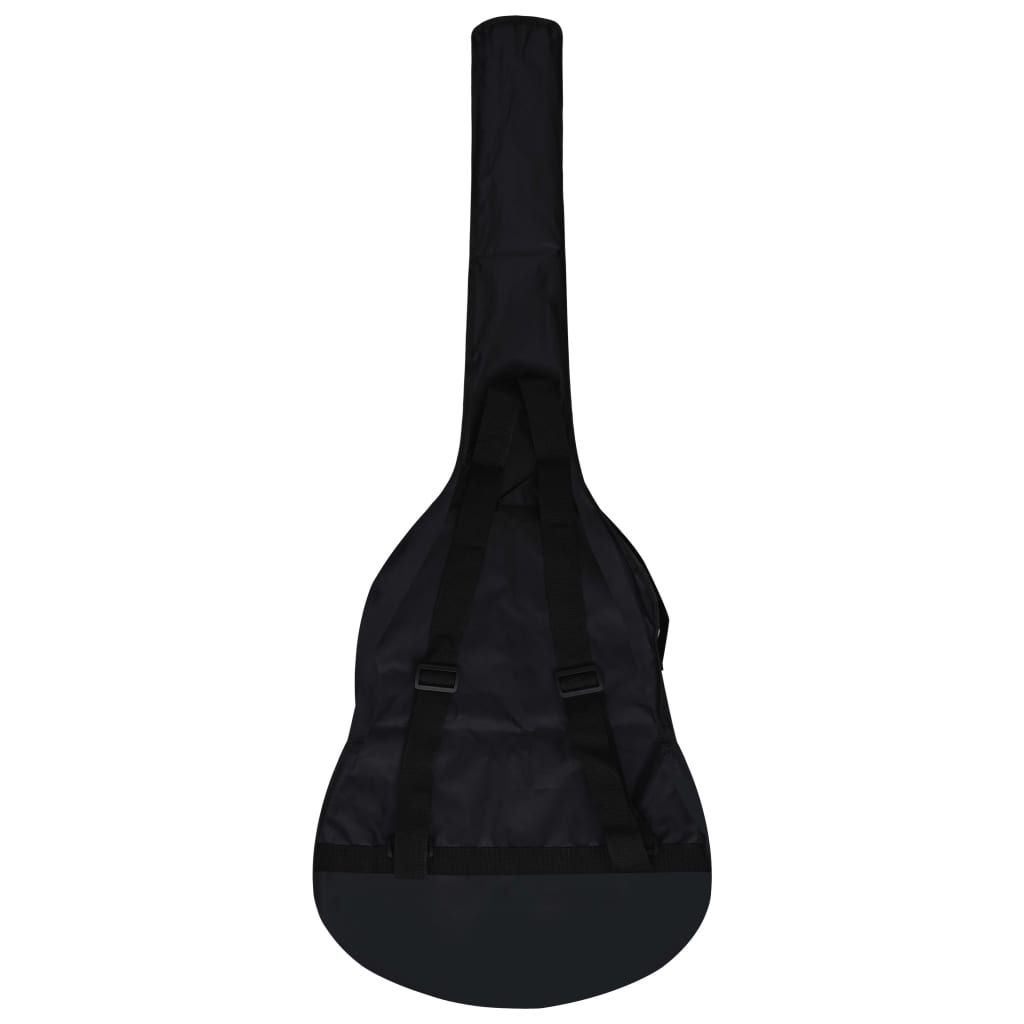 Vidaxl gitaartas voor 3 4 (36 ) klassieke gitaar 94x35 cm stof zwart