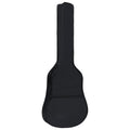 Vidaxl gitaartas voor 1 2 (34 ) klassieke gitaar 94x35 cm stof zwart