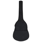 Vidaxl gitaartas voor 1 2 (34 ) klassieke gitaar 94x35 cm stof zwart