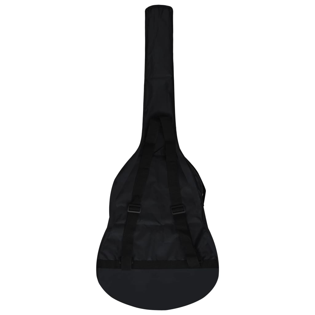 Vidaxl gitaartas voor 1 2 (34 ) klassieke gitaar 94x35 cm stof zwart