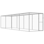 VidaXL Kattenkooi 6x1,5x1,5 m gegalvaniseerd staal