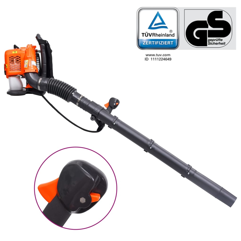 Vidaxl bladblazer rugzak benzine 900 m³ h 42,7 cc