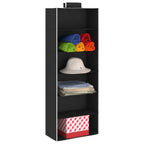 Vidaxl kledingorganisers hangend 2 st met 6 schappen stof