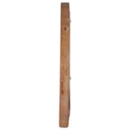 Vidaxl wandspiegel rond 40 cm teakhout