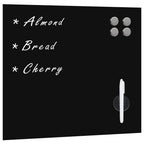 Vidaxl magneetbord voor aan de wand 60x60 cm glas