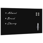 Vidaxl magneetbord wandmontage 120x60 cm glas