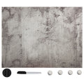 Vidaxl magneetbord wandmontage 80x60 cm glas