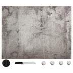 Vidaxl magneetbord wandmontage 80x60 cm glas