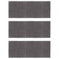 VidaXL Terrastegels 30 st 30x30 cm massief acaciahout greywash