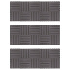 VidaXL Terrastegels 30 st 30x30 cm massief acaciahout greywash