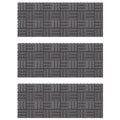 VidaXL Terrastegels 30 st 30x30 cm massief acaciahout greywash