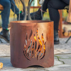 Redfire tuinhaard kiruna handgemaakt roestkleurig