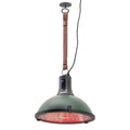 Sunred heater indus ultra jade smart hangend 2100 w roségoud groen
