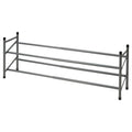Storage solutions schoenenrek met 2 lagen (61,5-115)x23x38 cm