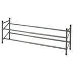 Storage solutions schoenenrek met 2 lagen (61,5-115)x23x38 cm