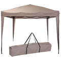 Progarden progarden partytent easy-up 300x300x245 cm taupe