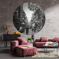 WallArt WallArt Behangcirkel Hong the Old Days 142,5 cm