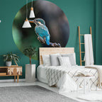 WallArt WallArt Behangcirkel The Kingfisher 190 cm
