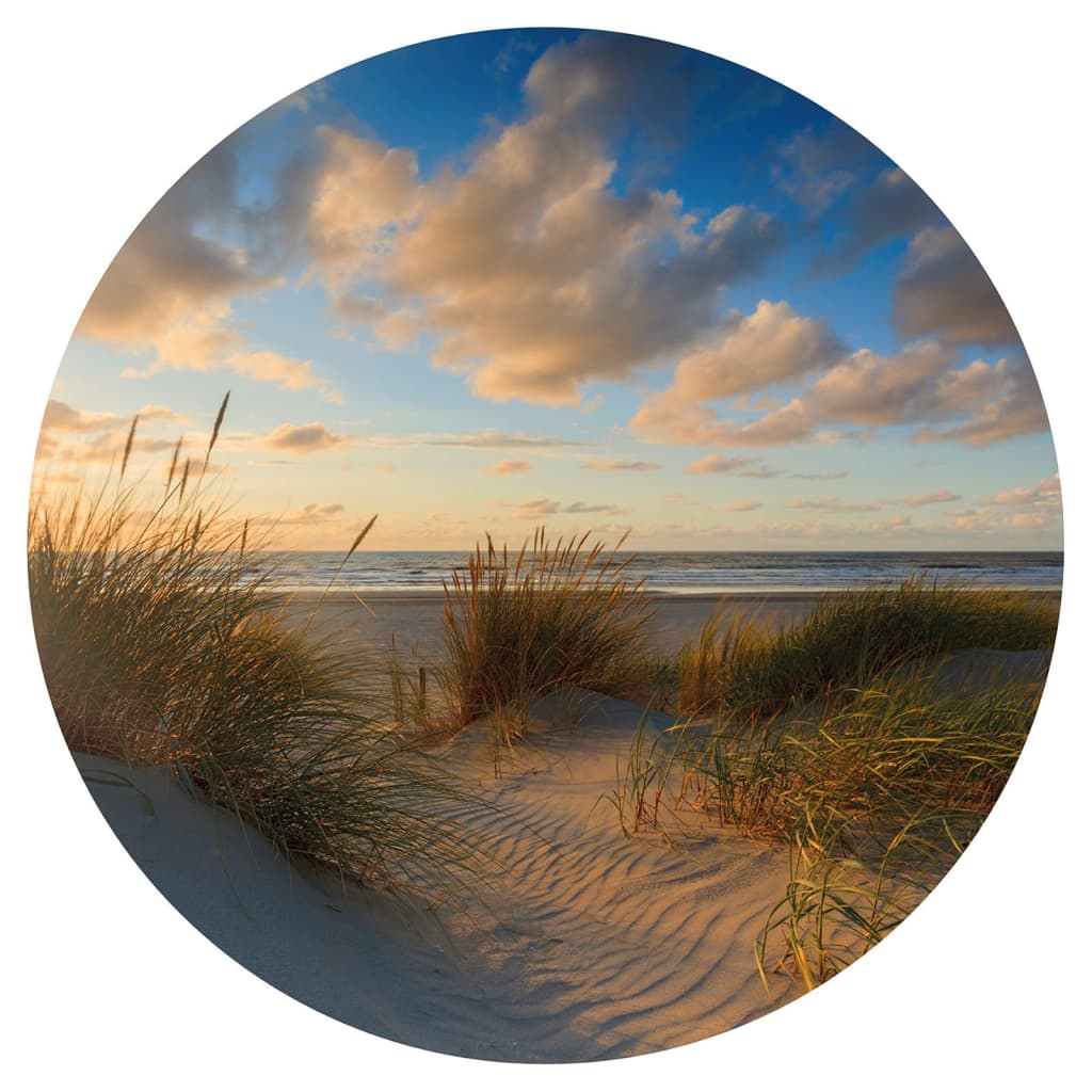WallArt WallArt Behangcirkel Beachlife 190 cm