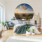 WallArt WallArt Behangcirkel Beachlife 190 cm