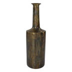 Hsm collection vaas bergamo groot 24x75 cm goudkleurig