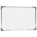 Vidaxl whiteboard magnetisch 60x40 cm staal wit