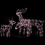 Vidaxl 3-delige kerstverlichting rendieren 229 led's