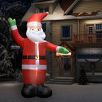 Vidaxl kerstman opblaasbaar met led's ip44 4,5 m