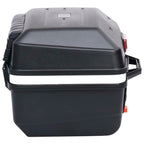 Vidaxl topkoffer voor motor 24 l voor 1 helm