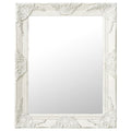 Vidaxl wandspiegel barok stijl 50x60 cm wit