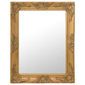 Vidaxl wandspiegel barok stijl 50x60 cm goudkleurig