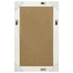 Vidaxl wandspiegel barok stijl 50x80 cm wit