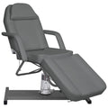 VidaXL Massagetafel 180x62x(87-112) cm grijs