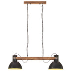 Vidaxl hanglamp industrieel 25 w e27 109 cm zwart