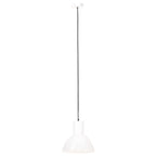 Vidaxl hanglamp rond 25 w e27 28,5 cm wit
