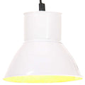 Vidaxl hanglamp rond 25 w e27 48 cm wit