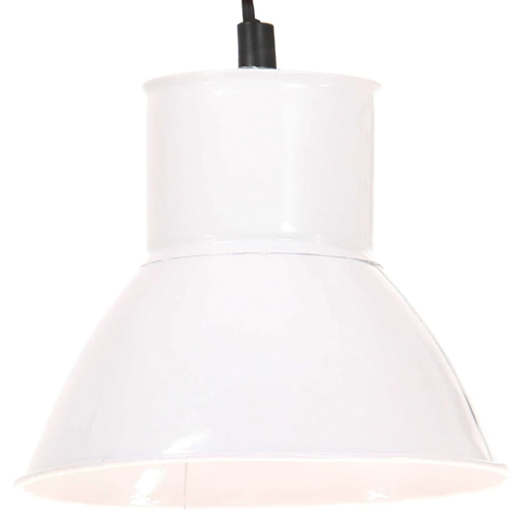 Vidaxl hanglamp rond 25 w e27 48 cm wit