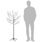 VidaXL Kerstboom 120 LED's koudwit licht kersenbloesem 150 cm