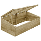 VidaXL Kweekkassen 2 st 100x50x35 cm geïmpregneerd grenenhout