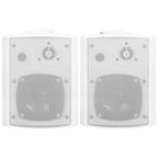 VidaXL Stereoluidsprekers wandgemonteerd 2 st 80 W wit