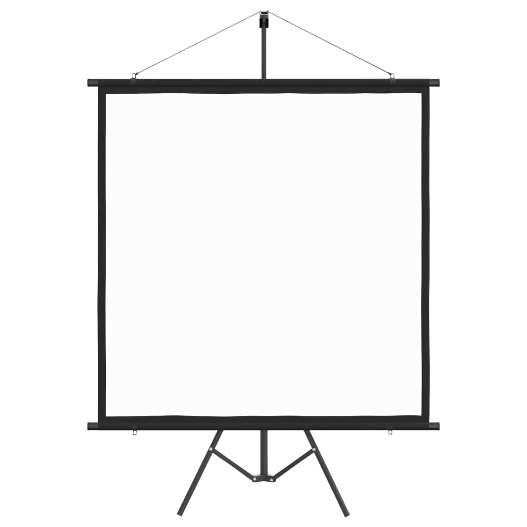 VidaXL Projectiescherm met statief 1:1 72''