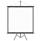 VidaXL Projectiescherm met statief 1:1 72''