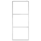 Vidaxl inloopdouchewand transparant 80x195 cm esg-glas