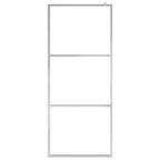VidaXL Inloopdouchewand mat 115x195 cm ESG-glas