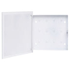 VidaXL Sleutelkast met magneetbord 35x35x4 cm wit