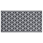 Vidaxl buitenkleed arakil 120x180 cm pp zwart