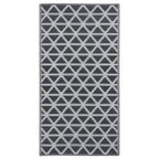 Vidaxl buitenkleed arakil 190x290 cm pp zwart