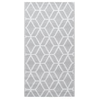 Vidaxl buitenkleed arakil 80x150 cm pp grijs