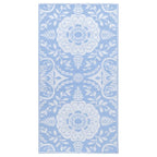 Vidaxl buitenkleed arakil 120x180 cm pp babyblauw