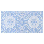 Vidaxl buitenkleed arakil 120x180 cm pp babyblauw